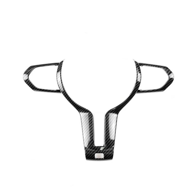 Zubehör Innenraum Für F Chassis F06 F10 F11 F12 F15 F16 F20 F21 F22 F23 F30 F32 F34 ABS Carbon Textur Auto Innen Lenkrad Abdeckung Trim Interieur Zubehör(Big) von HYQHYX