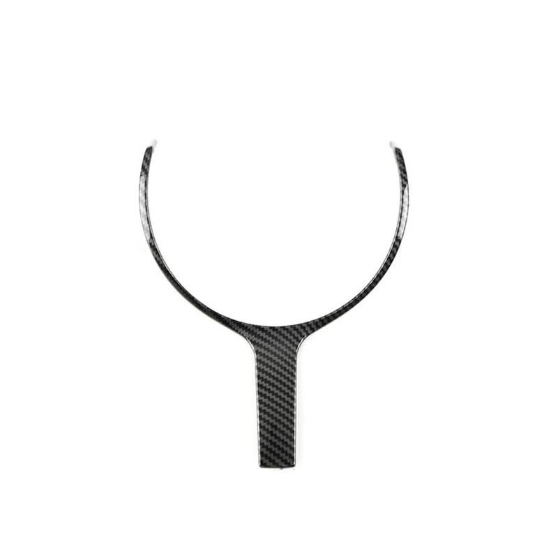 Zubehör Innenraum Für F Chassis F06 F10 F11 F12 F15 F16 F20 F21 F22 F23 F30 F32 F34 ABS Carbon Textur Auto Innen Lenkrad Abdeckung Trim Interieur Zubehör(Small) von HYQHYX