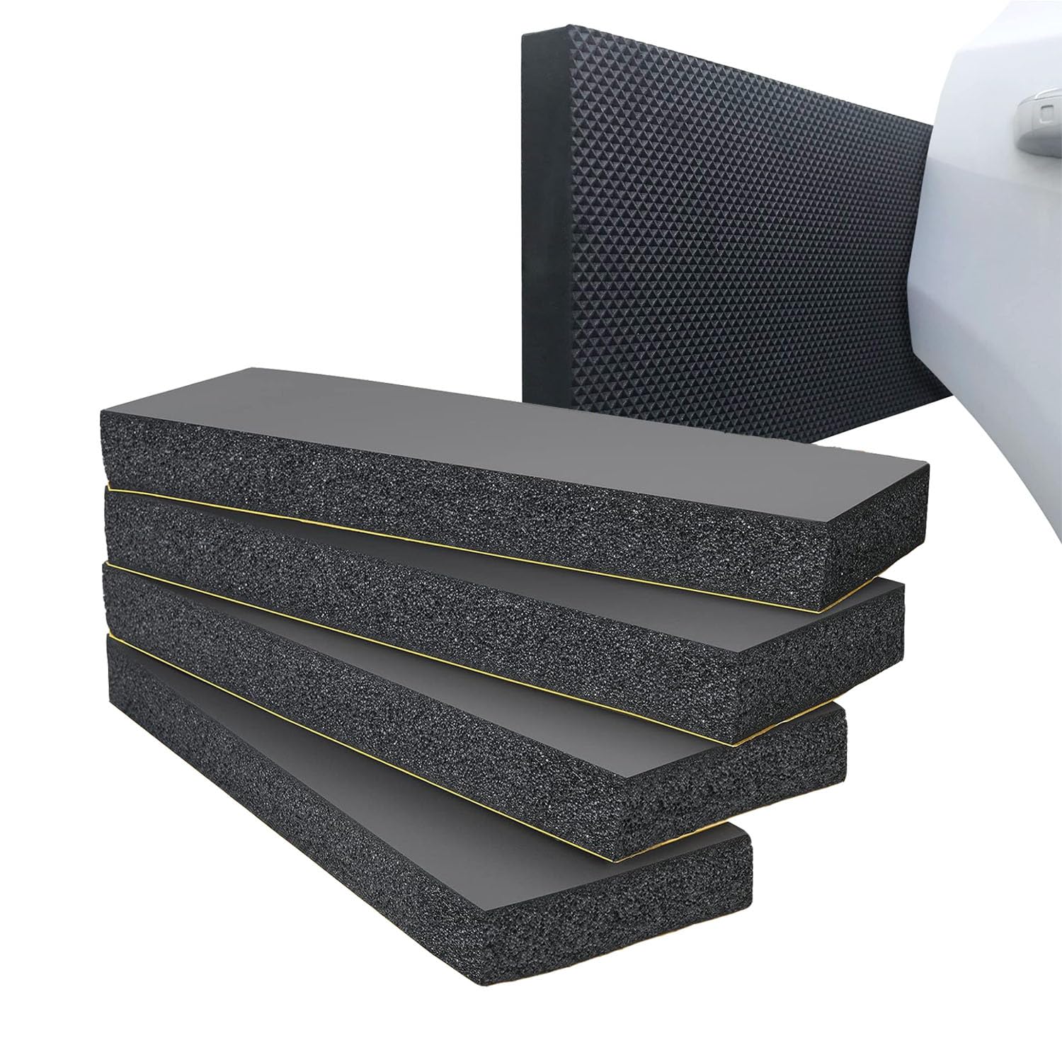 HYSHLC 4X Garagen Wandschutz, 30 x 10 x 3 cm Kantenschutz Selbstklebend Türkantenschutz Auto Wandpolster Selbstklebend Autotür Schutz Garagenwand für Ihr Auto,Garagenwand und Parkplatz, Schwarz HYSHLC 4X Garagen Wandschutz, 30 x 10 x 3 cm Kantenschutz Selbstklebend Türkantenschutz Auto Wandpolster Selbstklebend Autotür Schutz Garagenwand für Ihr Auto,Garagenwand und Parkplatz, Schwarz von HYSHLC