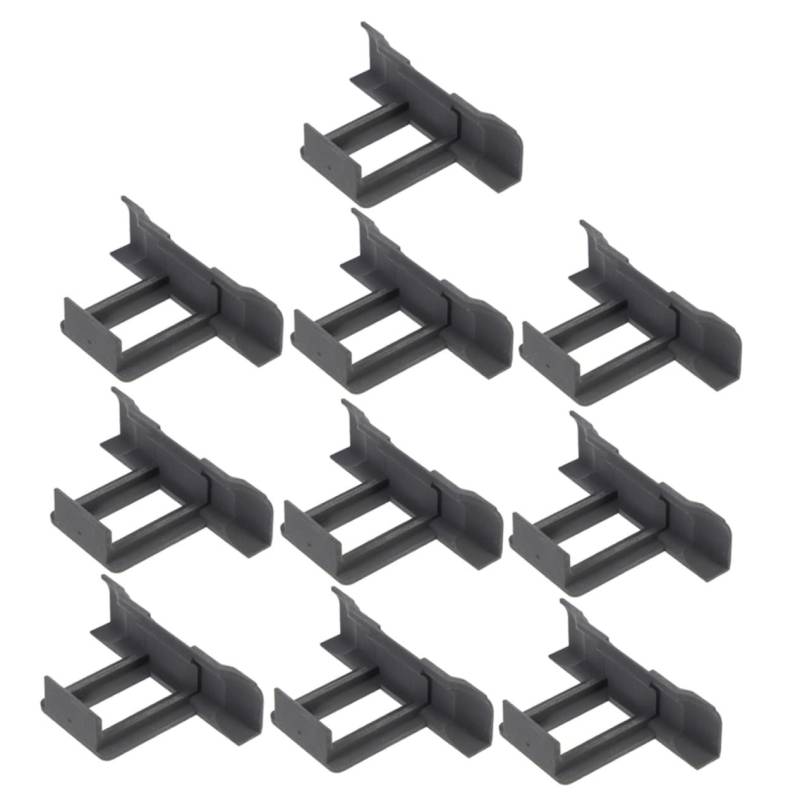 HYTROVE 10Stücke Solarpanel Entwässerungsschnallen Wasserablauf Clip für Panel Drainage Clip zur Entfernung von Schmutz und Wasseransammlungen Einfache Installation von HYTROVE