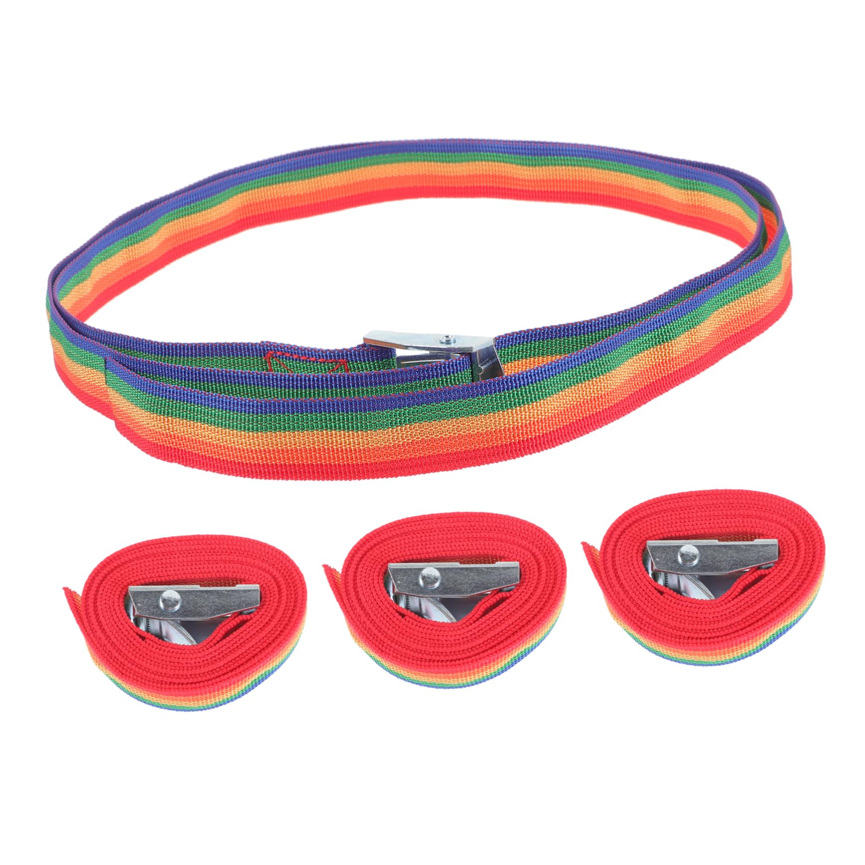 HYTROVE 4Stücke Spanngurt Zurrgurte Langlebigem Und Multifunktional Für Gepäckträger Kajaks Und Surfbretter Regenbogenfarben HYTROVE 4Stücke Spanngurt Zurrgurte Langlebigem Und Multifunktional Für Gepäckträger Kajaks Und Surfbretter Regenbogenfarben von HYTROVE