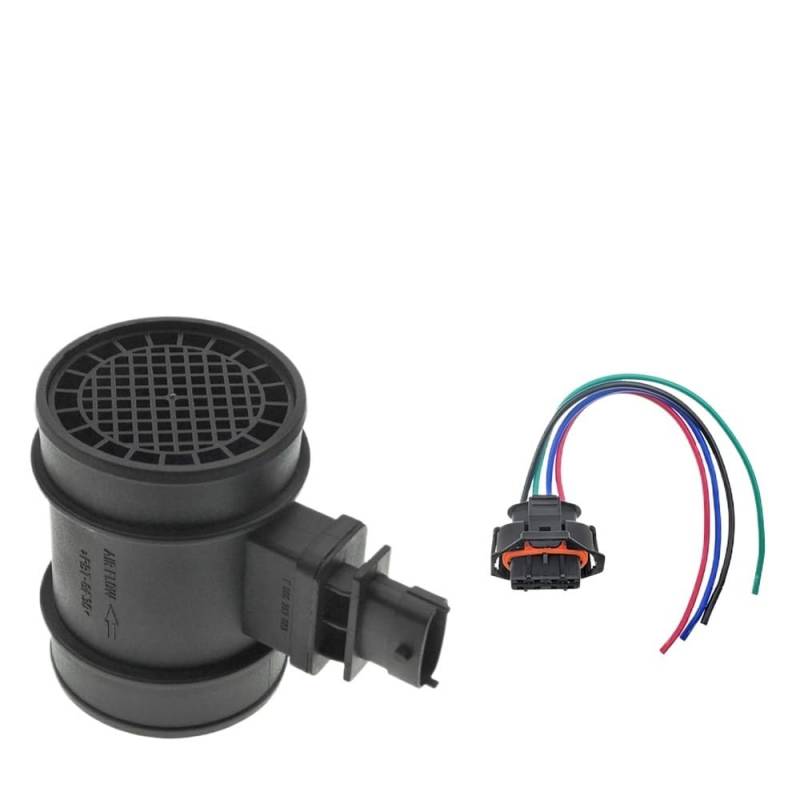 0281002683 Maf Luftmassenmesser Sensor Stecker/Fit for Chevrolet Captiva Lacetti Nubira Opel Antara H Corsa Signum Vectra 0281002618 Air Meter Sensor(Sensor and Plug) von HYUDXH