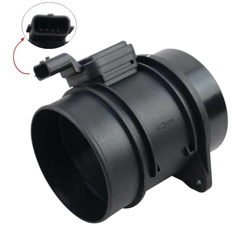 5WK97022 MAF Luftmassenmesser Sensor/Passend for Renault Master Nissan NV400 Opel Movano Vauxhall Movano Mk 5WK97022Z 8200914647 Air Meter Sensor von HYUDXH