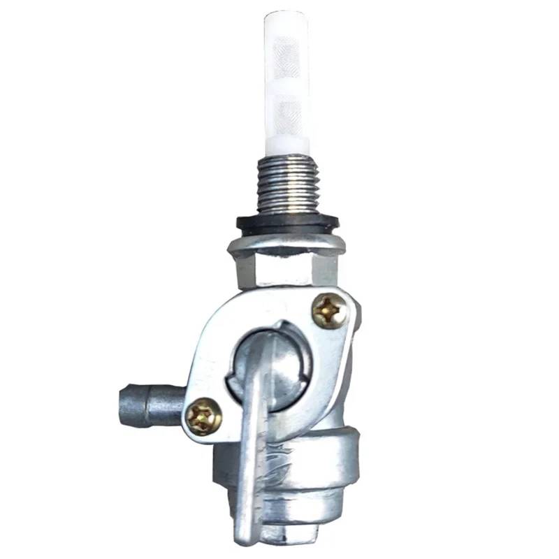 Gas Tank Fuel Tank Tap Valve 6mm Motorrad Roller Kraftstoffhahn Gas Benzin Ventil Kraftstofftank Schalter Motorrad Mini Auto Schlüsselanhänger Ein Aus Zubehör von HYUDXH