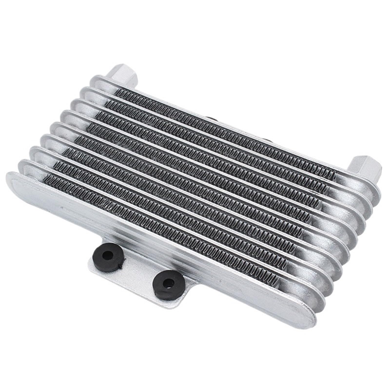 Water Cooler Motorcycle Oil Cooler Oil Engine Radiator Aluminum 125ml Cooling Radiators/Fit for 125CC-250CC Motorcycle Dirt Bike ATV(Silver m12 x 1.25) von HYUDXH