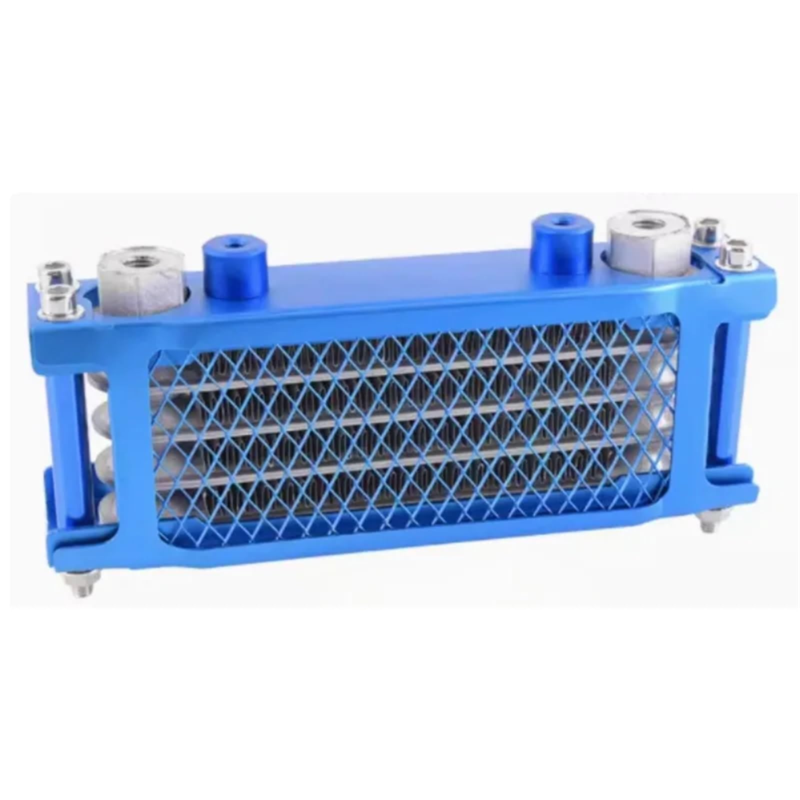 Water Cooler Motorrad-Ölkühler, Kühler, Ölkühler, passend for 50 70 90 110 125 140 cc Dirt Bike Monkey Bike DAX Pocket Bike ATV Motor(Blue) von HYUDXH