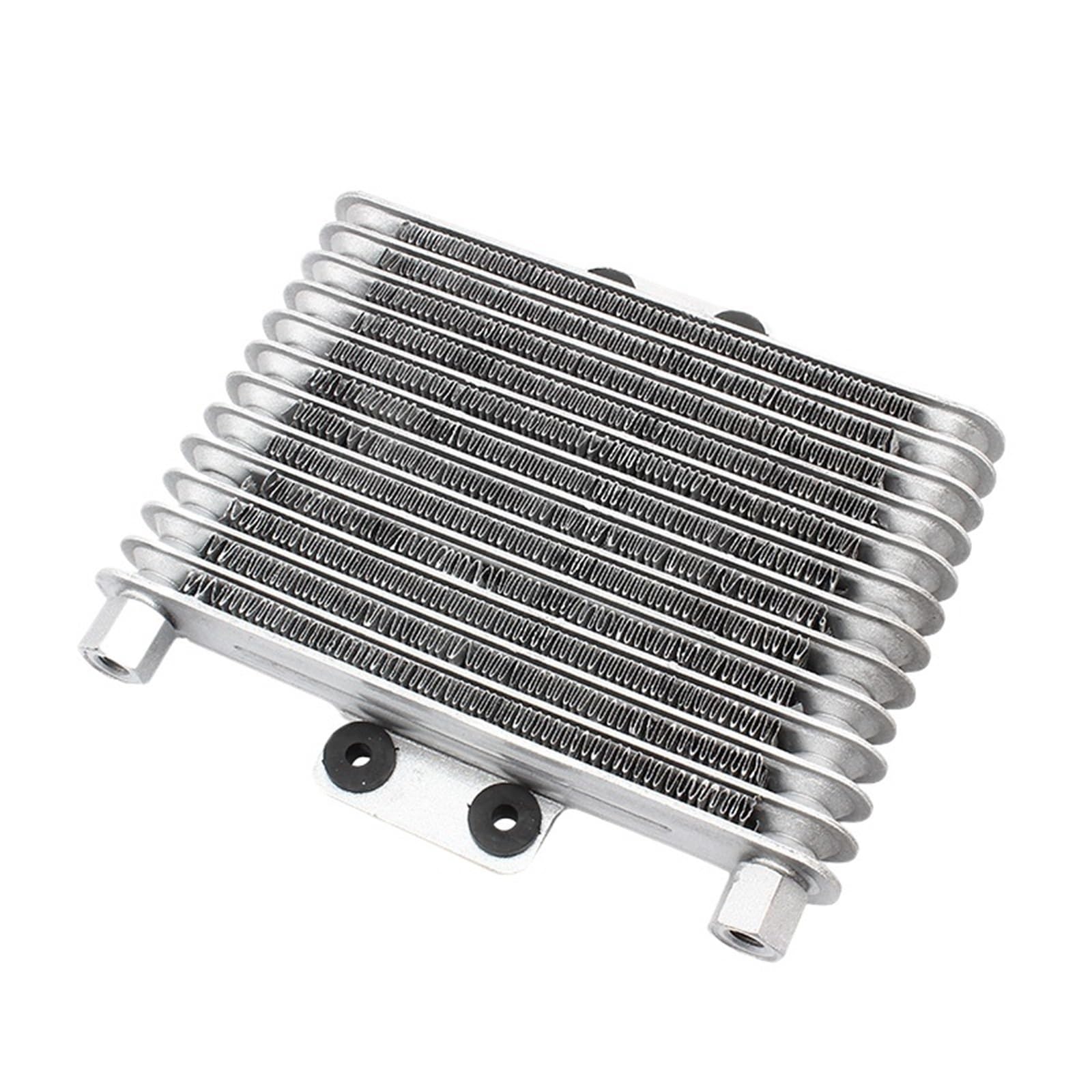 Water Cooler Ölkühler Motorrad Wasserkühlung Pitbike Tuning 125-400cc 12 Reihen/Fit for K TM/Fit for Honda/Fit for Yamaha/Fit for Kawasaki/Fit for Enduro Motocross Zubehör(Black m12 x 1.25) von HYUDXH
