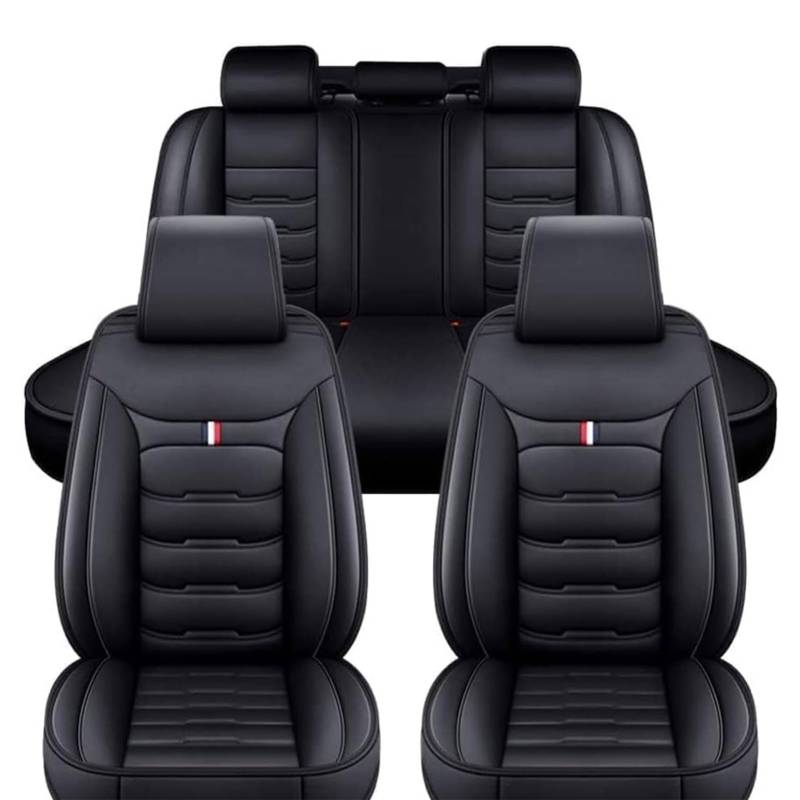 Auto Sitzbezüge Sets für Dacia Dokker/Duster Van/Jogger Extreme/Lodgy Stepway/Logan 2000-2024, Autositzbezüge Vorne Hinten Sitzschoner Wasserdichter Schonbezug Sitzkissenschutz Zubehör von HYYLL
