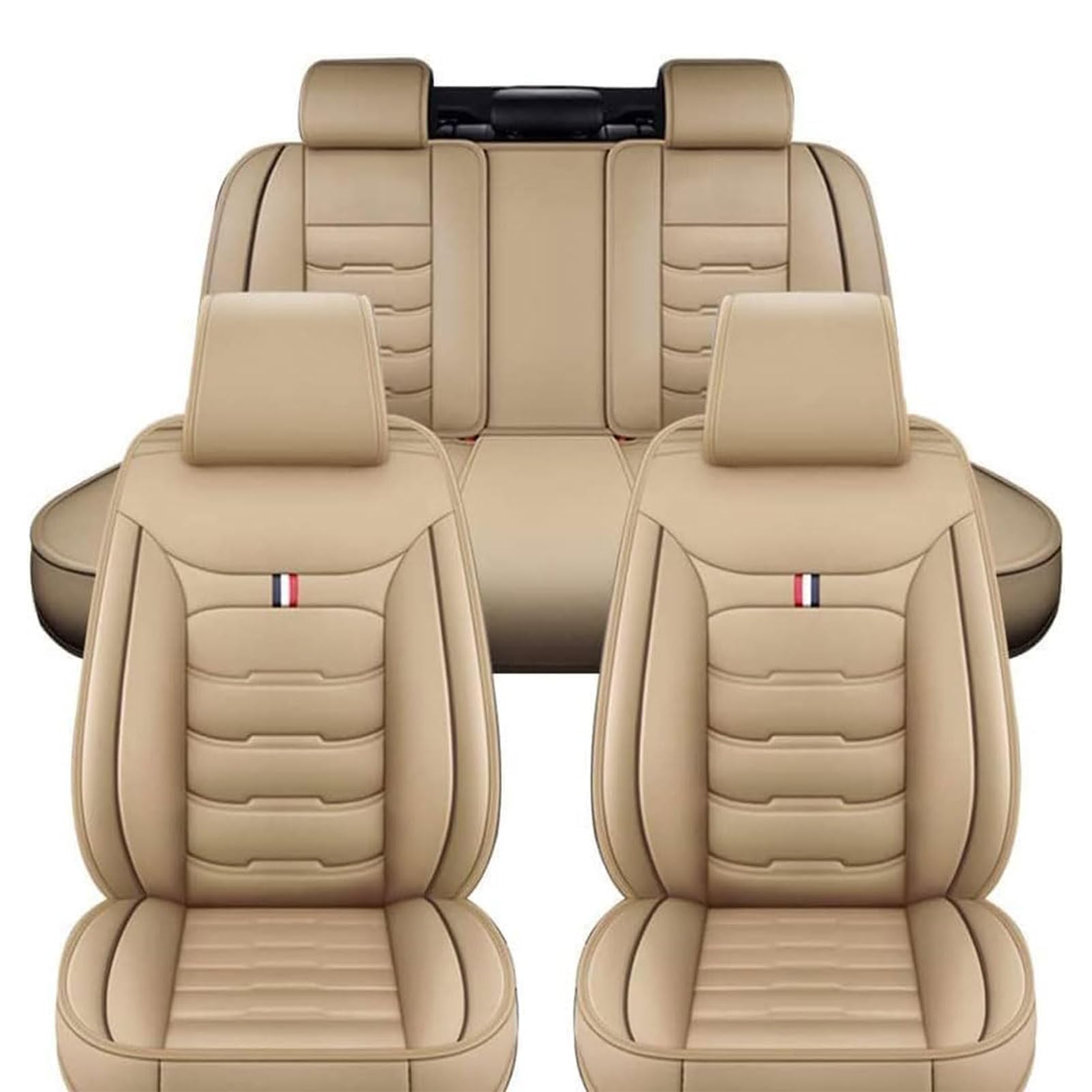 Auto Sitzbezüge Sets für Lexus ES 4.Gen 2002-2005, Autositzbezüge Vorne Hinten Sitzschoner Wasserdichter Schonbezug Sitzkissenschutz Zubehör,Beige/A Auto Sitzbezüge Sets für Lexus ES 4.Gen 2002-2005, Autositzbezüge Vorne Hinten Sitzschoner Wasserdichter Schonbezug Sitzkissenschutz Zubehör,Beige/A von HYYLL