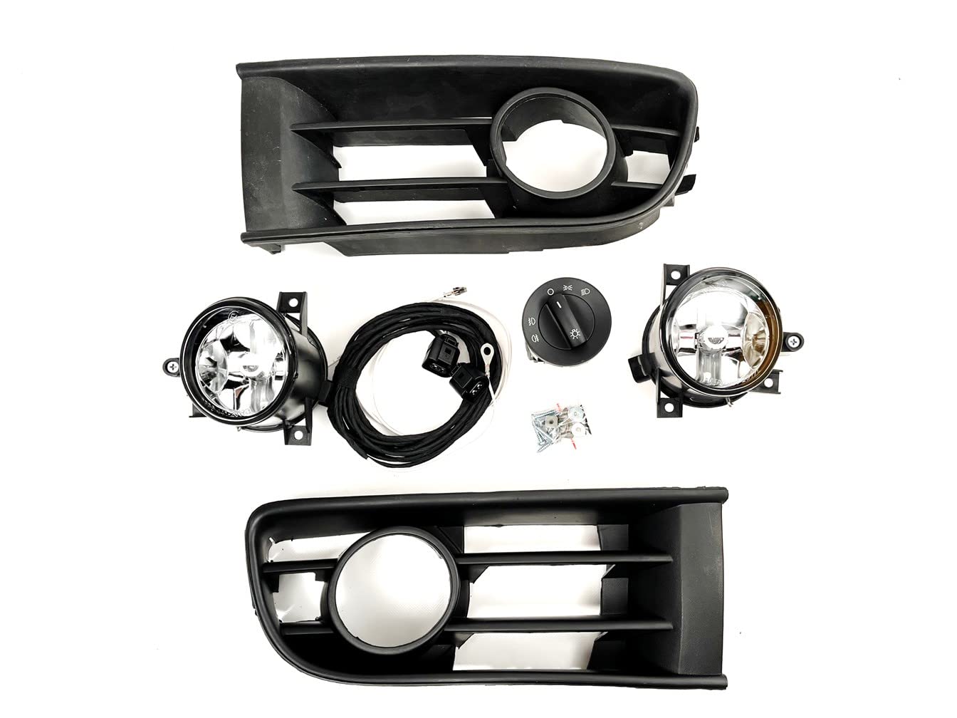 HZ-DESIGN 1 Satz Nebelscheinwerfer zum Nachrüsten NSW Komplettset mit Lichtschalter + Kabel kompatibel mit Polo 9N HZ-DESIGN 1 Satz Nebelscheinwerfer zum Nachrüsten NSW Komplettset mit Lichtschalter + Kabel kompatibel mit Polo 9N von HZ-DESIGN