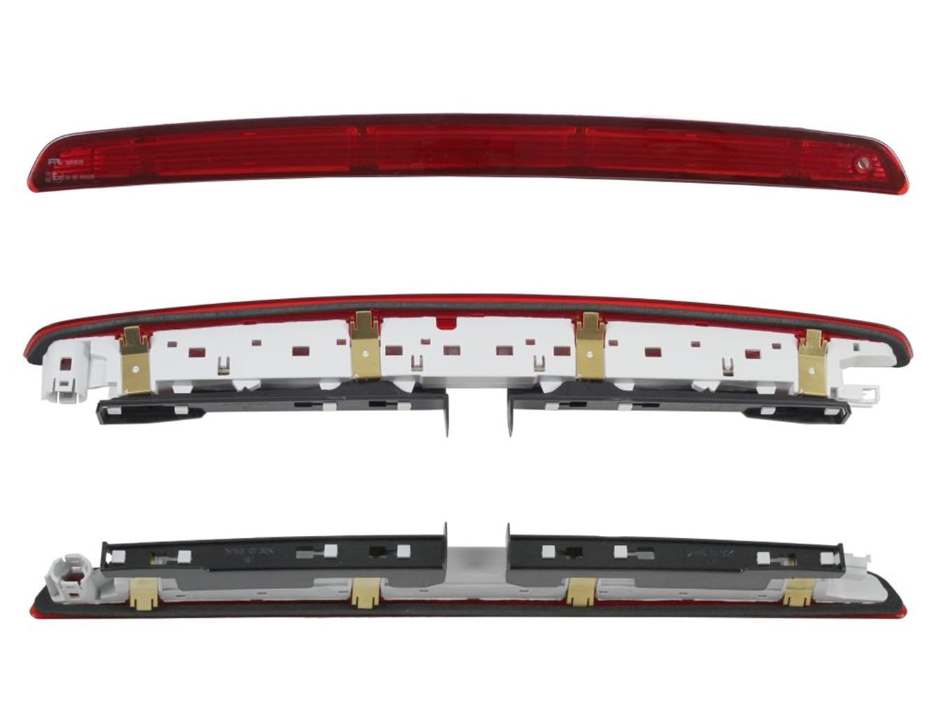 HZ-DESIGN Bremslicht 3. Bremsleuchte für Heckklappe in Rot LED kompatibel mit Octavia III Superb von HZ-DESIGN