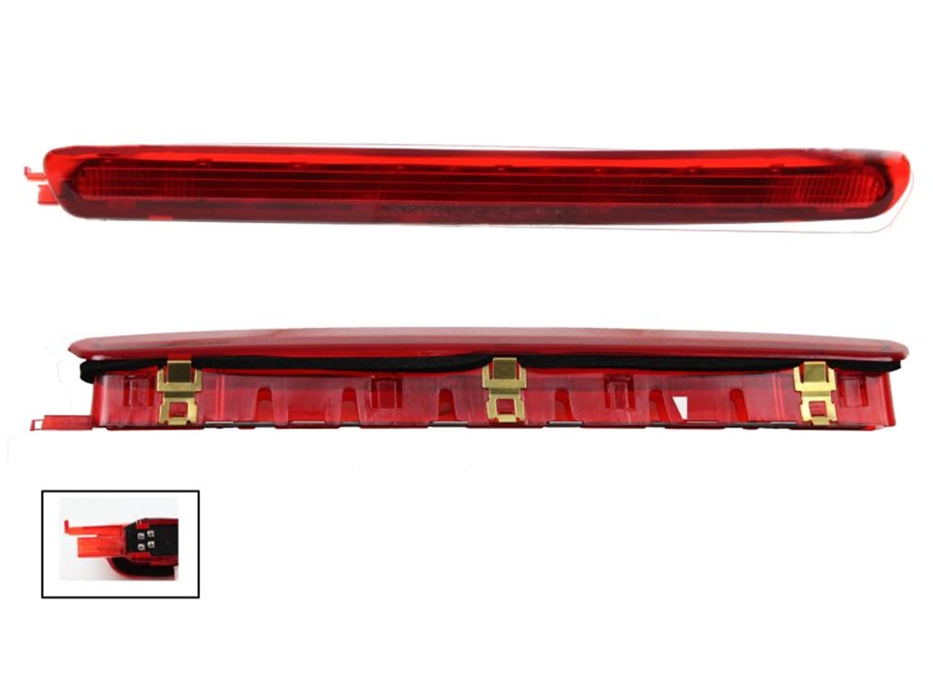HZ-DESIGN Bremslicht Bremsleuchte rot 3 LED kompatibel mit Seat Ibiza IV Seat Leon 1P von HZ-DESIGN