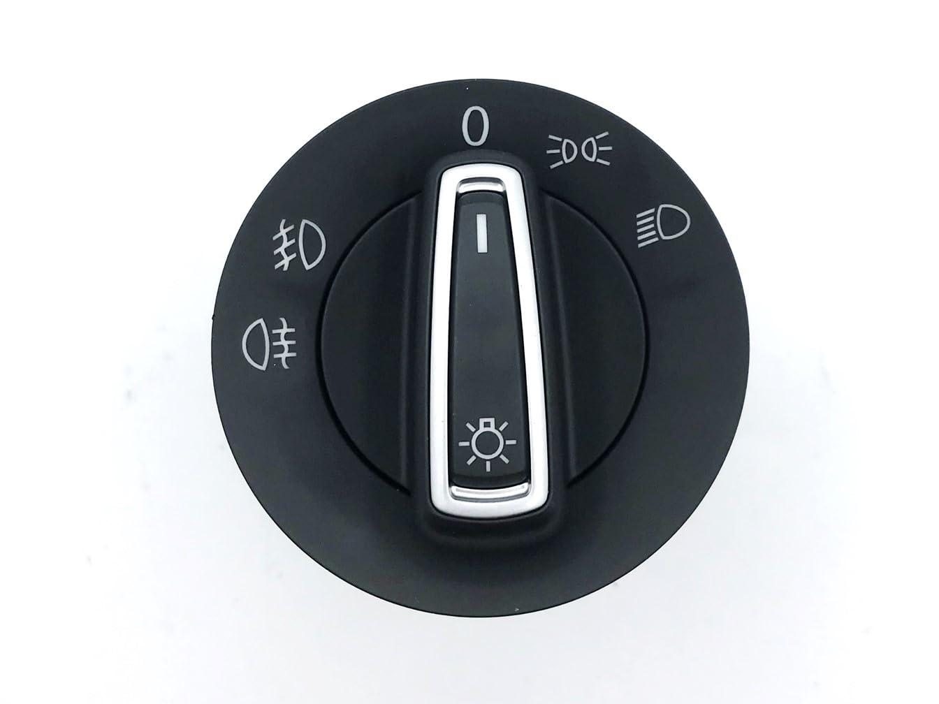 HZ-DESIGN Lichtschalter Schalter mit Chromkappe und Nebelscheinwerferfunktion NSW NSL MQB Hauptlicht kompatibel mit T6.1 HZ-DESIGN Lichtschalter Schalter mit Chromkappe und Nebelscheinwerferfunktion NSW NSL MQB Hauptlicht kompatibel mit T6.1 von HZ-DESIGN