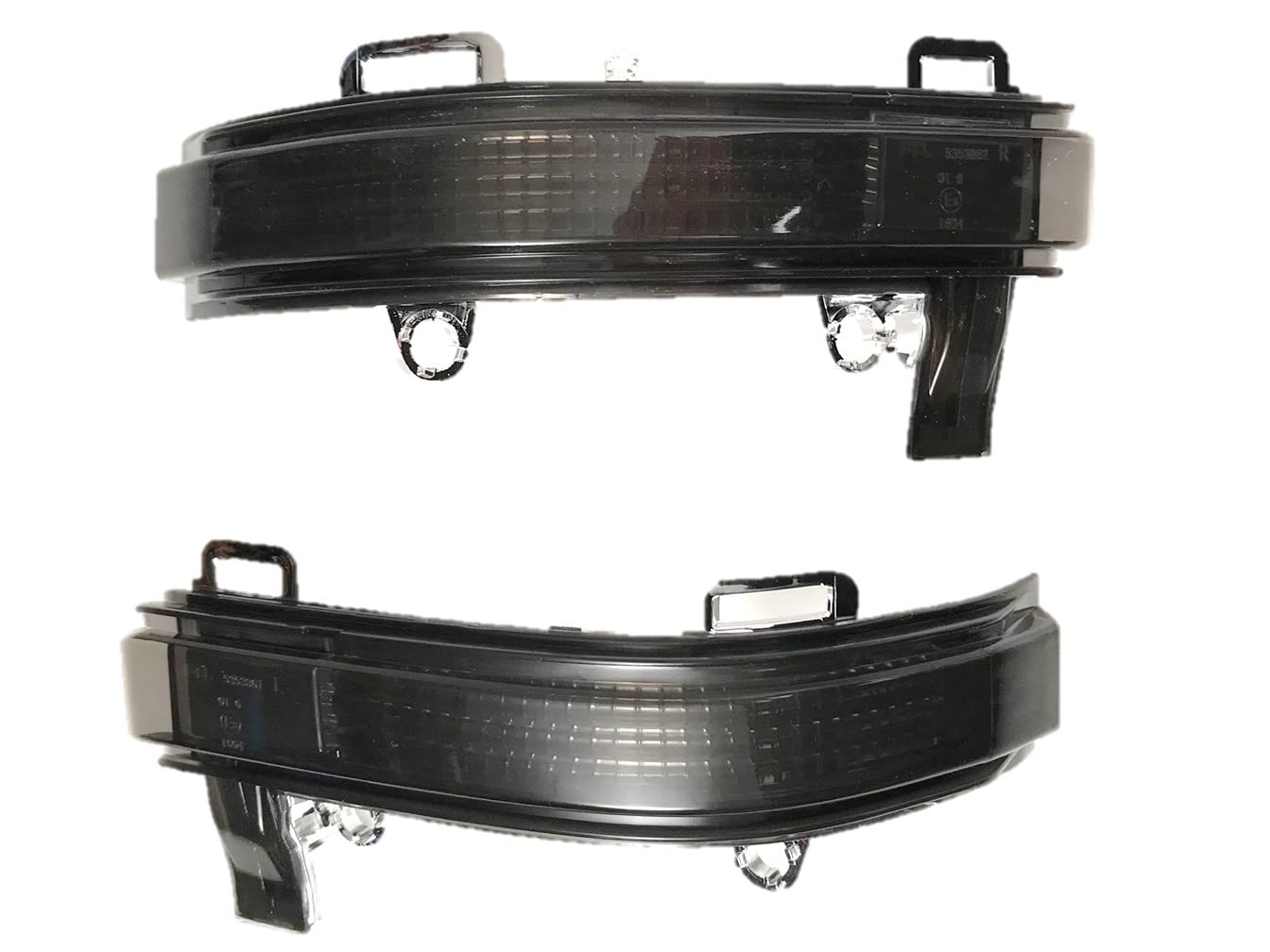 HZ-DESIGN Spiegelblinker Blinker Links + Rechts Tuning LED Smoke kompatibel mit VW Crafter SY und MAN TGE 7C1949102A von HZ-DESIGN