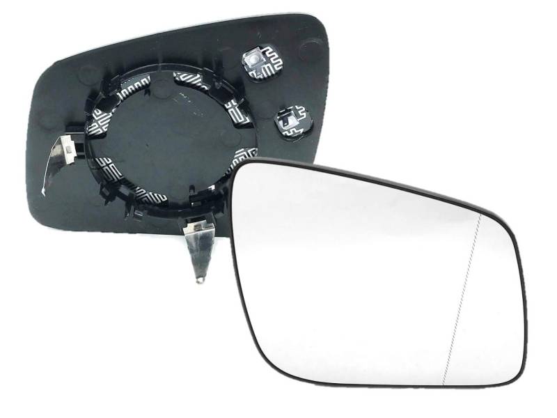 HZ-DESIGN Spiegelglas für Spiegel Außenspiegel Glas Rechts kompatibel mit A + B-Klasse W169 W245 6/08- von HZ-DESIGN