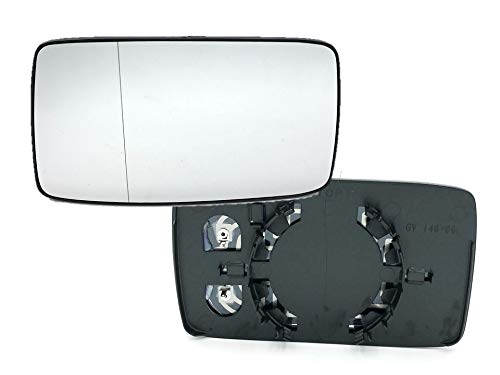HZ-DESIGN kompatibel mit Spiegelglas heizbar Außenspiegel Glas für Golf 3 Vento Cordoba Ibiza II Links von HZ-DESIGN