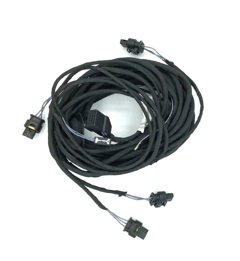 Kabelbaum Kabel PDC Park Pilot Sensor zur Nachrüstung für Heckstoßstange kompatibel mit T5 GP 2013-2015 von HZ-DESIGN