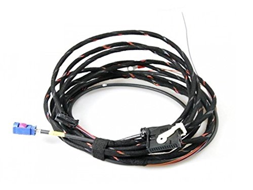 Kabelbaum Kabelsatz Adapter für Rückfahrkamera LOW Kamera kompatibel mit Tiguan kompatibel mit Touran von HZ-DESIGN