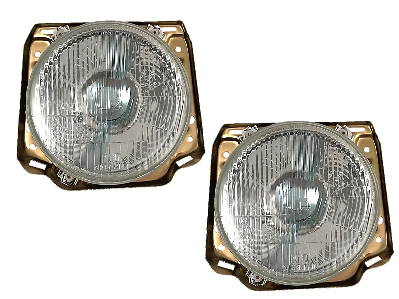 HZ-DESIGN 1 Satz Scheinwerfer Hauptscheinwerfer H4 links + rechts Set Neolite kompatibel mit VW Golf 2 HZ-DESIGN 1 Satz Scheinwerfer Hauptscheinwerfer H4 links + rechts Set Neolite kompatibel mit VW Golf 2 von HZ-DESIGN