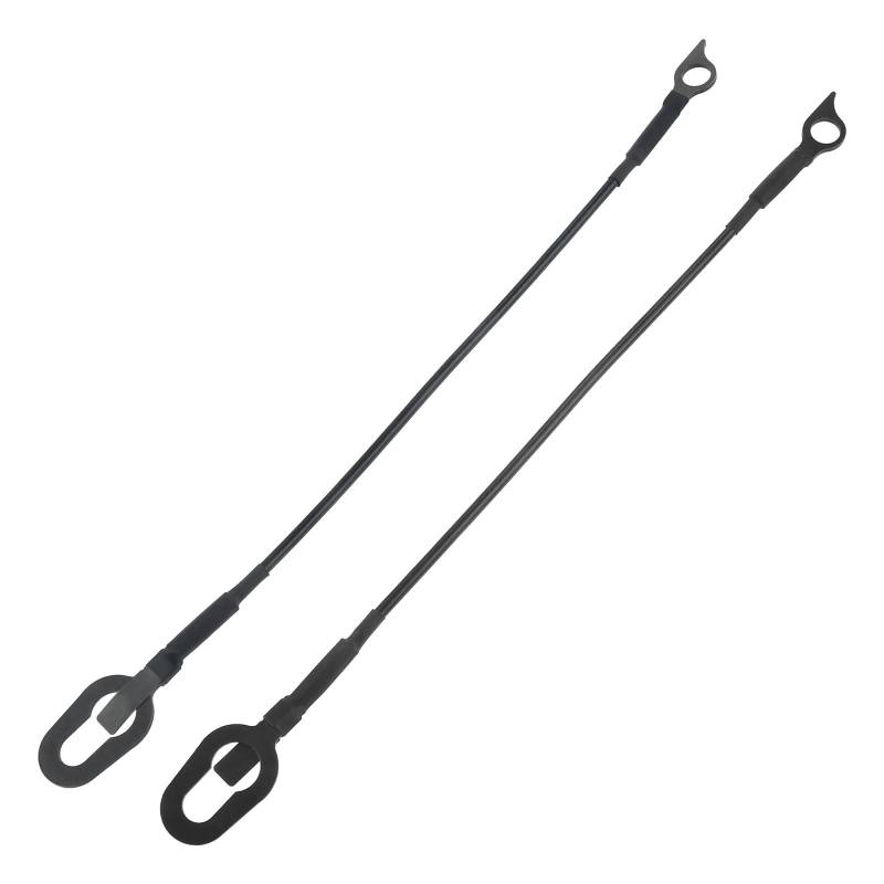 HZ-MONSTAR Paar Heckklappenkabel Lift Gate Stützgurt, Seite Pickup Heckklappe Kabel links und rechts kompatibel mit Dodge Ram 1500 2500 3500 1994-2002 55345124AB 55345125AB von HZ-MONSTAR