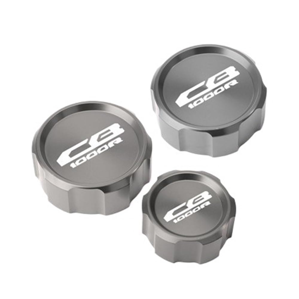 Für CB1000 R CB1000R 2009-2016 Motorrad CNC Vordere Bremse Kupplung Hinten Bremsen Flüssigkeit Reservoir Abdeckung Kappe Bremse Kupplung Öl Abdeckung Für CB1000 R CB1000R 2009-2016 Motorrad CNC Vordere Bremse Kupplung Hinten Bremsen Flüssigkeit Reservoir Abdeckung Kappe Bremse Kupplung Öl Abdeckung von HZAWSGA