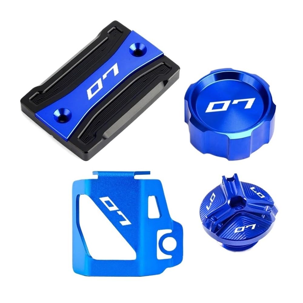 Für MT07 2021 2022 MT 07 FZ07 2014-2024 Motorrad Zubehör Vorne Hinten Brems Flüssigkeit Reservoir Abdeckung Motor Öl Kappe Bremse Kupplung Öl Abdeckung Für MT07 2021 2022 MT 07 FZ07 2014-2024 Motorrad Zubehör Vorne Hinten Brems Flüssigkeit Reservoir Abdeckung Motor Öl Kappe Bremse Kupplung Öl Abdeckung von HZAWSGA