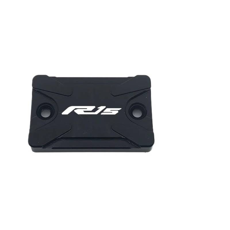 Für R15 V3 2017 2018 2019 2020 Motorrad CNC Hinten Brems Flüssigkeit Reservoir Abdeckung Kappe Vordere Hauptbremszylinder Abdeckung Bremse Kupplung Öl Abdeckung von HZAWSGA