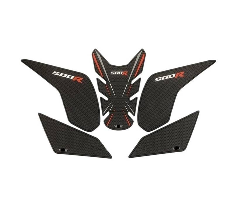 Körperaufkleber Für CBR500R 2019 2020 2021 Motorrad Anti Slip Tank Pad Knie Grip Traktion Seite Protector Aufkleber von HZAWSGA