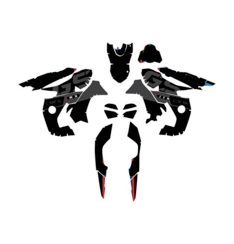 Körperaufkleber Für F800GS 2008-2012 Motorrad Körper Verkleidung Schutz Aufkleber Reflektierende Dekorative Aufkleber Geeignet von HZAWSGA