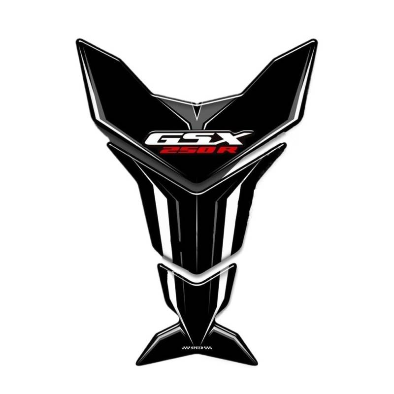 Körperaufkleber Für GSX 250R GSX-250R GSX250R Motorrad Fishbone Aufkleber Kraftstoff Tank Pad Knie Schutz Anti-Scratch Aufkleber Kit von HZAWSGA