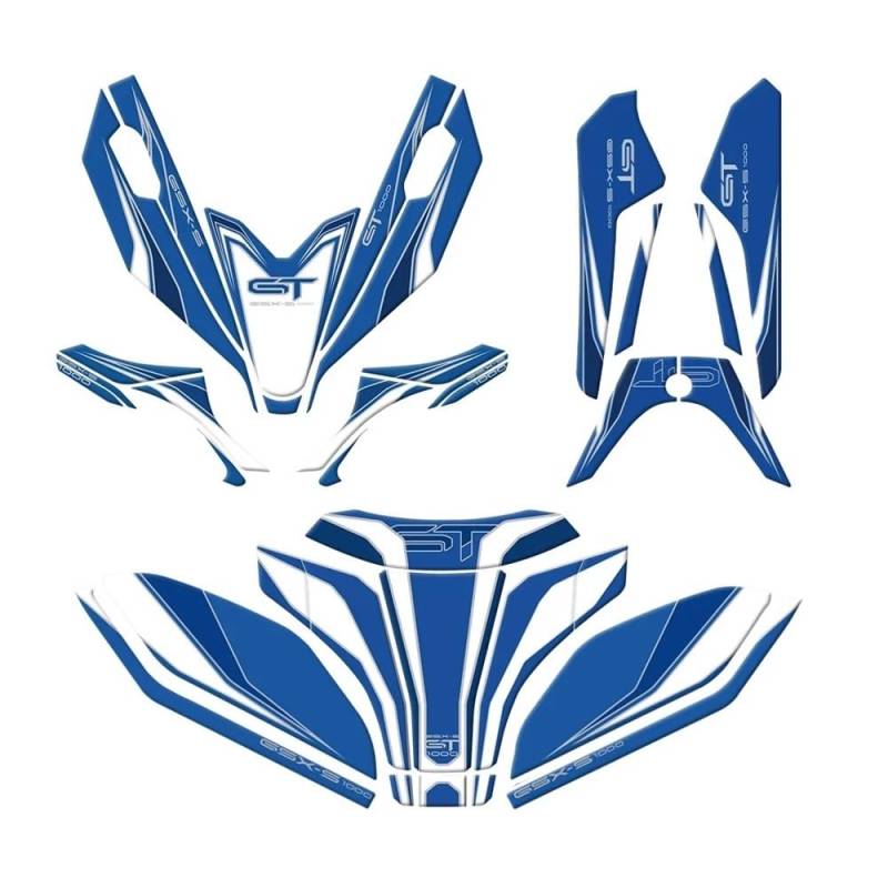 Körperaufkleber Für GSX S1000GT GSX-S1000GT 2022-2023-2024 Motorradschutzsystem Vollverkleidungsschutz-Kit Aufkleber von HZAWSGA