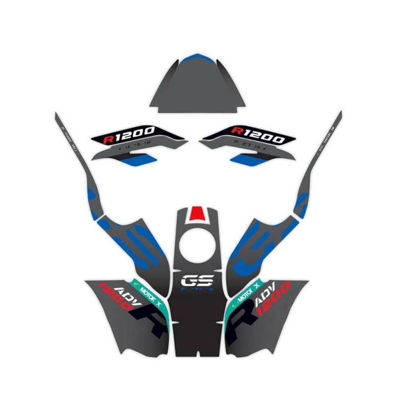 Körperaufkleber Für R1200GS ADV 2008-2012 Motorrad Körper Modifikation Verkleidung Dekorative Schutz Aufkleber Ist Geeignet von HZAWSGA
