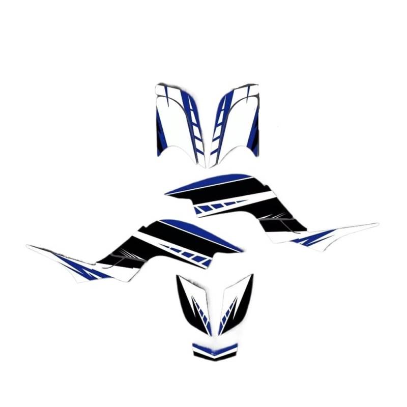 Körperaufkleber Für Raptor 660 YFM660 YFM ATV 2001-2005 ATV Vollverkleidung Aufkleber Aufkleber Grafiken Hintergrund Kits von HZAWSGA