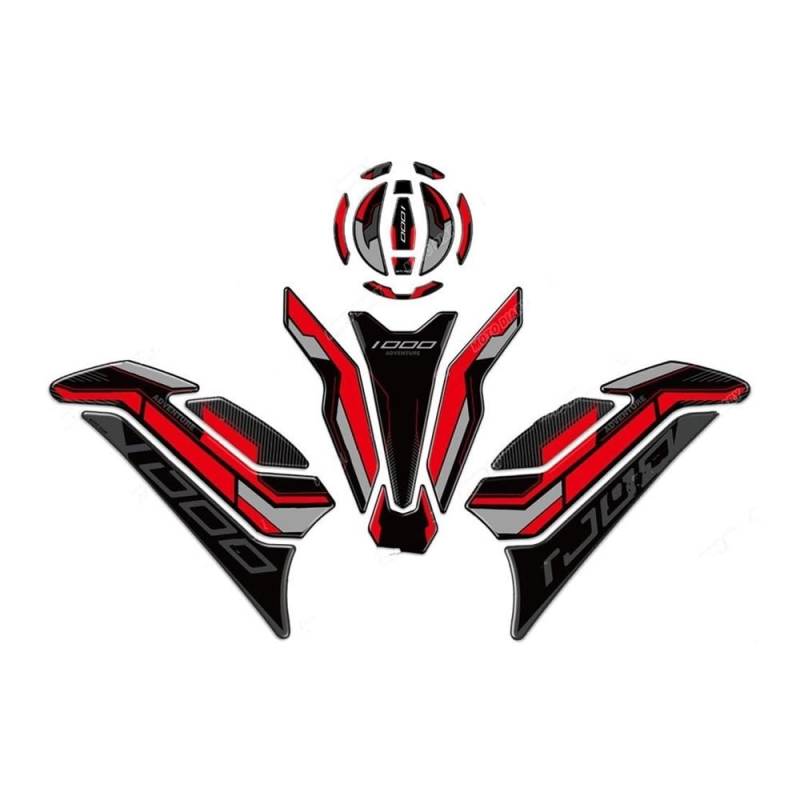 Körperaufkleber Für Ve&rsys 1000 Ve&rsys1000 2017-2024 2023 2022 2021 Kraftstoff Tank Pad Aufkleber Set Öl Schutz Decals von HZAWSGA