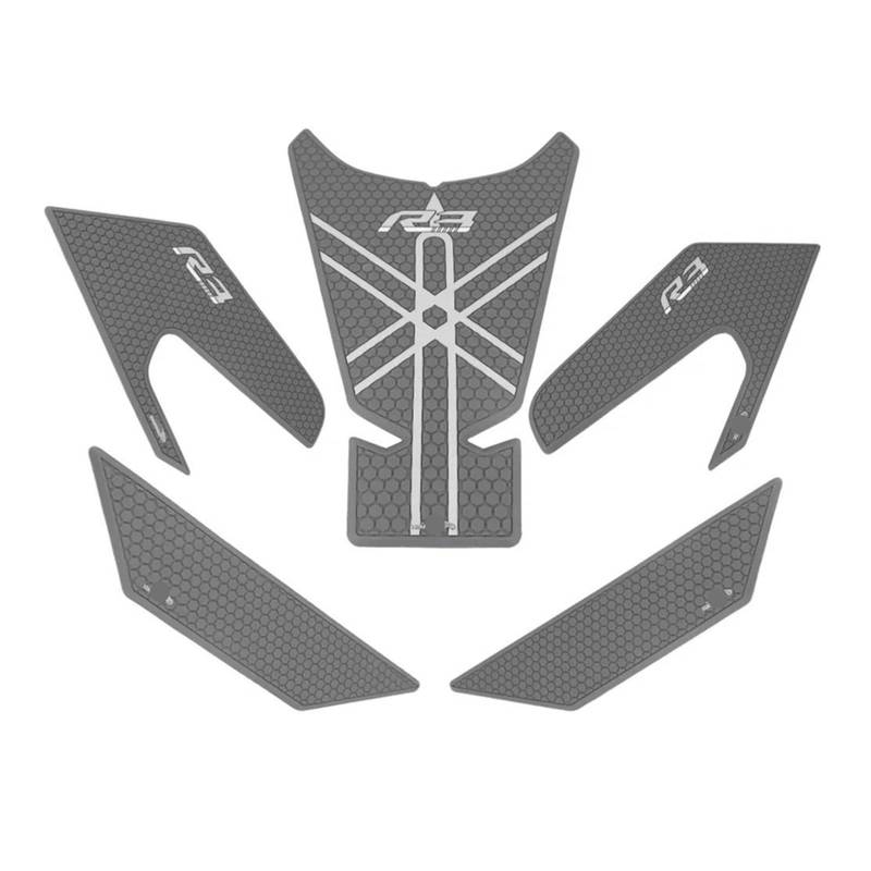 Körperaufkleber Motorrad Tank Pad Schutz Aufkleber Aufkleber Knie Grip Tank Traktion Pad Seite Modell Für YZF-R3 YZF R3 von HZAWSGA