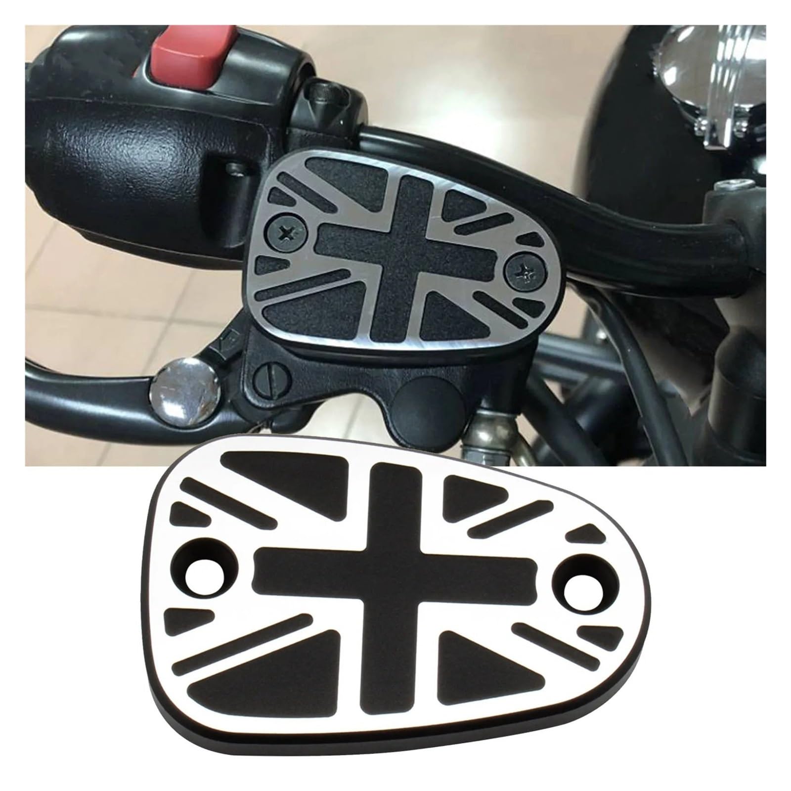 Motorrad Bremszylinder Reservoir Abdeckung Öl Flüssigkeit Kappe Für Bonneville T100/T120/T120 Black 2016+/Thruxton 1200 2016 2017 Bremse Kupplung Öl Abdeckung Motorrad Bremszylinder Reservoir Abdeckung Öl Flüssigkeit Kappe Für Bonneville T100/T120/T120 Black 2016+/Thruxton 1200 2016 2017 Bremse Kupplung Öl Abdeckung von HZAWSGA