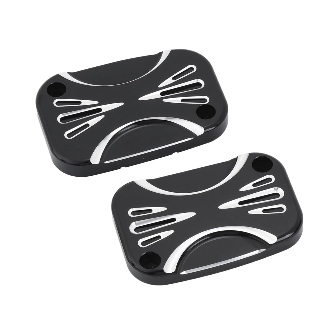 Motorrad Vorn Hinten Reservoir Hauptzylinder Abdeckungen Für Touring Ro&ad King Electra Street Glide FLH FLRT V-Rod Bremse Kupplung Öl Abdeckung Motorrad Vorn Hinten Reservoir Hauptzylinder Abdeckungen Für Touring Ro&ad King Electra Street Glide FLH FLRT V-Rod Bremse Kupplung Öl Abdeckung von HZAWSGA