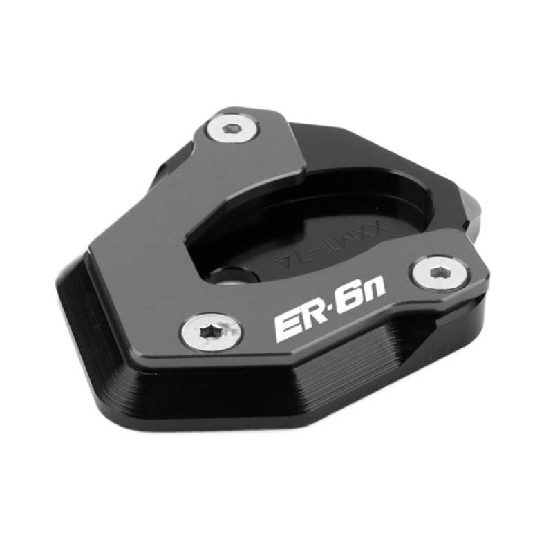 Seitenständer Platte FÜR ER6N ER6F 2011 2012 2013 2014 2015 2016 Motorrad CNC Ständer Seitenständer Ständer Verlängerung Enlarger Pad Zubehör von HZAWSGA