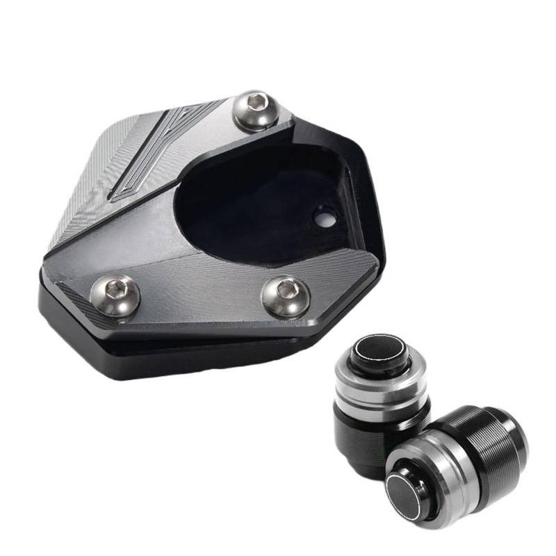 Seitenständer Platte Für CBR 650R CBR650F CBR500R CBR650R 2013-2020 2021 2022 2023 Reifen Ventilkappe Ständer Fußvergrößerung Seitenständerverlängerung von HZAWSGA