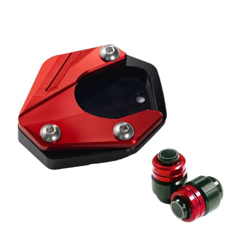 Seitenständer Platte Für CBR 650R CBR650F CBR500R CBR650R 2013-2020 2021 2022 2023 Reifen Ventilkappe Ständer Fußvergrößerung Seitenständerverlängerung von HZAWSGA