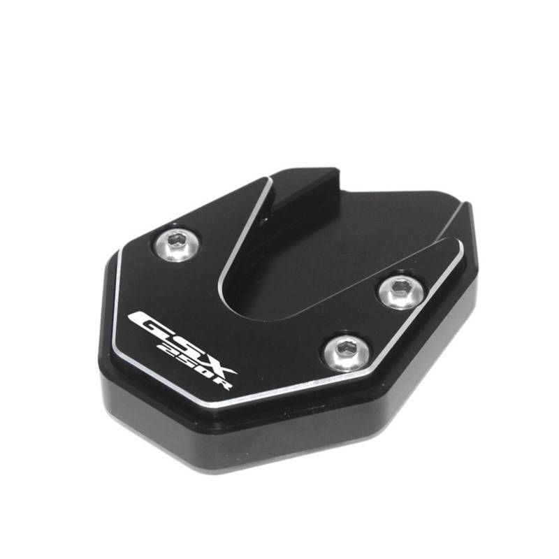 Seitenständer Platte Für GSX250R GSX-250R DL250 V-Strom GW250 GW250S/F GW 250 Motorrad CNC Kickstand Seitenständer Ständer Erweiterung Enlarger Pad von HZAWSGA