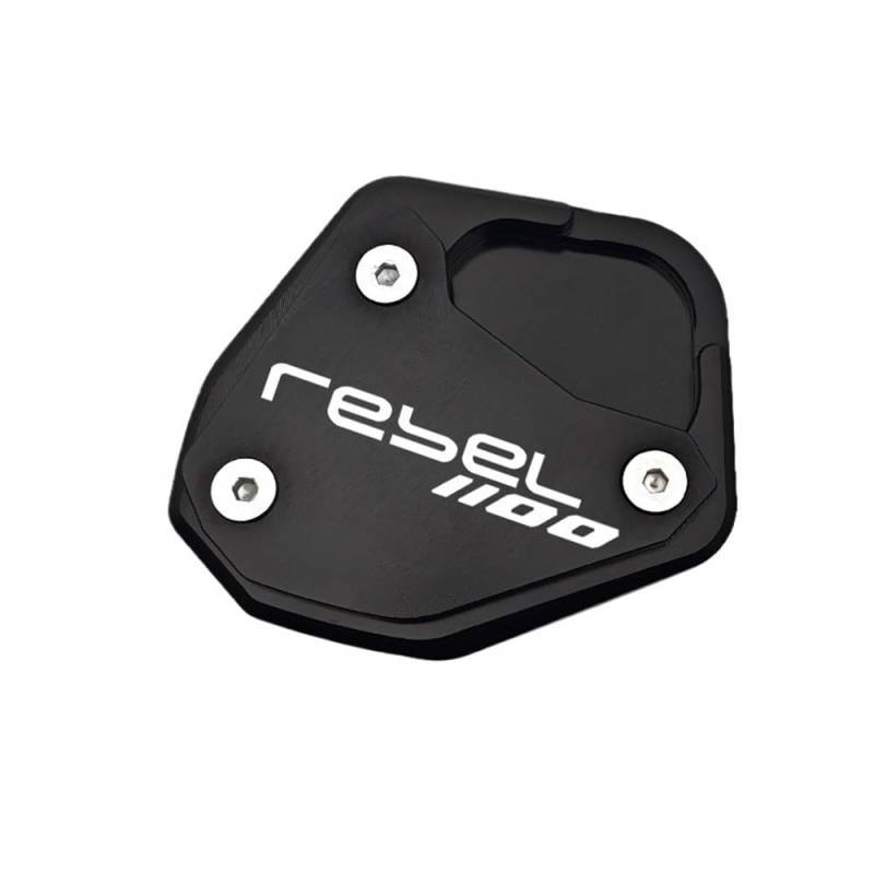 Seitenständer Platte Für Rebel CMX1100 CM1100 CMX 1100 2020 2021 2022 2023 CNC Ständer Fuß Seitenständer Verlängerungspolster Unterstützung Vergrößern Platte von HZAWSGA