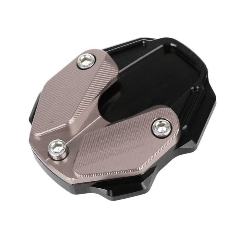 Seitenständer Platte Für UY125 UU125 UE125 2023 2024 Motorrad Aluminium Kickstand Fuß Seitenständer Verlängerungspolster Stützplatte Vergrößern von HZAWSGA