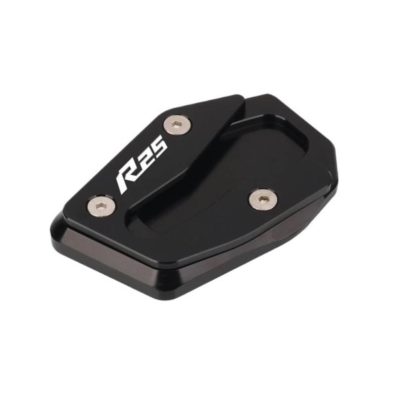 Seitenständer Platte Für YZF-R3 YZF-R25 YZFR3 YZFR25 YZF R3 R25 2021 2022 Ständer Fuß Seite Verlängerung Pad Unterstützung Platte Vergrößern Stehen von HZAWSGA