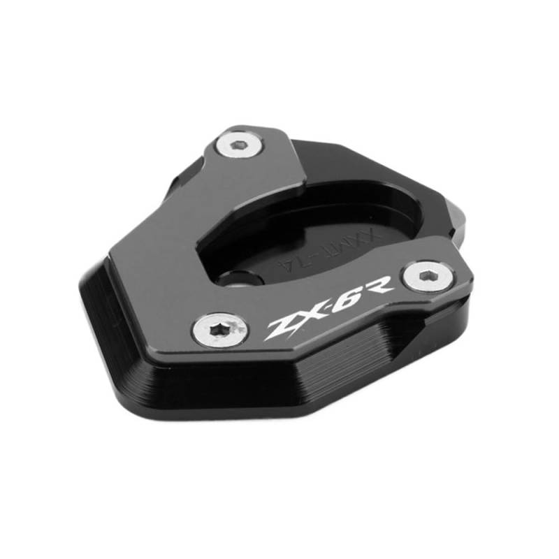 Seitenständer Platte Für ZX-6R ZX6R ZX 6R ZX-10R ZX10R ZX 10R Motorrad Kickstand Fuß Seitenständer Verlängerung Stützplatte Pad von HZAWSGA