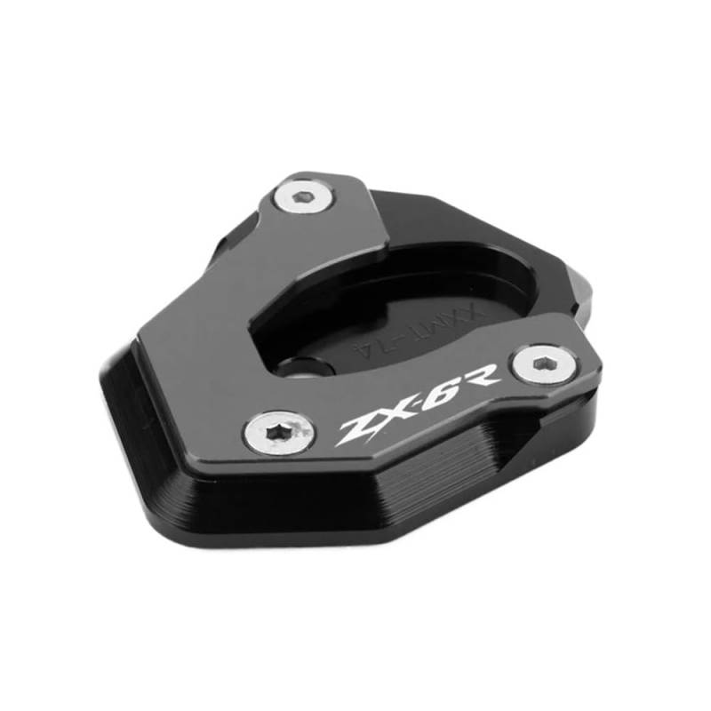 Seitenständer Platte Motorrad Kickstand Seitenständer Ständer Erweiterung Vergrößerer Pad Für ZX-6R ZX6R ZX 6R 2009-14 ZX-10R ZX10R ZX 10R 08-16 von HZAWSGA