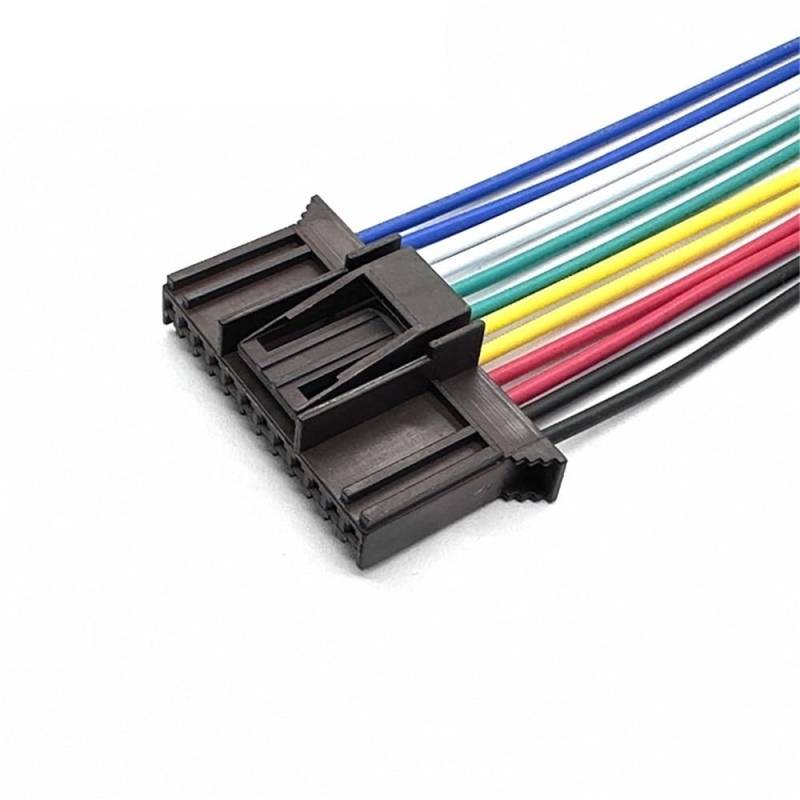 HZSMYXGS 1 Set 12 Pin Auto Control Modul Körper Computer-Board Connector 211PC122S001 7 1,5mm Weibliche Stecker Auto Sensorstecker(with 18AWG Wire B) von HZSMYXGS