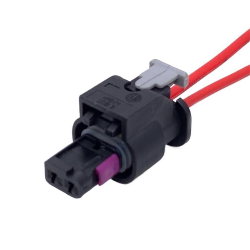 HZSMYXGS 2 3 4 5 6 Pin Auto Kraftstoff Injektor Iimpact Sensor Stecker Wasserdicht Elektronische Stecker Kabelbaum DJ7033WA-1,2-21 Auto Sensorstecker(2P Wire Harness) von HZSMYXGS