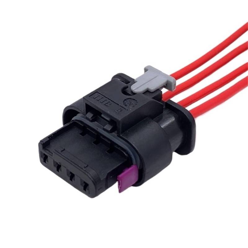 HZSMYXGS 2 3 4 5 6 Pin Auto Kraftstoff Injektor Iimpact Sensor Stecker Wasserdicht Elektronische Stecker Kabelbaum DJ7033WA-1,2-21 Auto Sensorstecker(4P Wire Harness) von HZSMYXGS