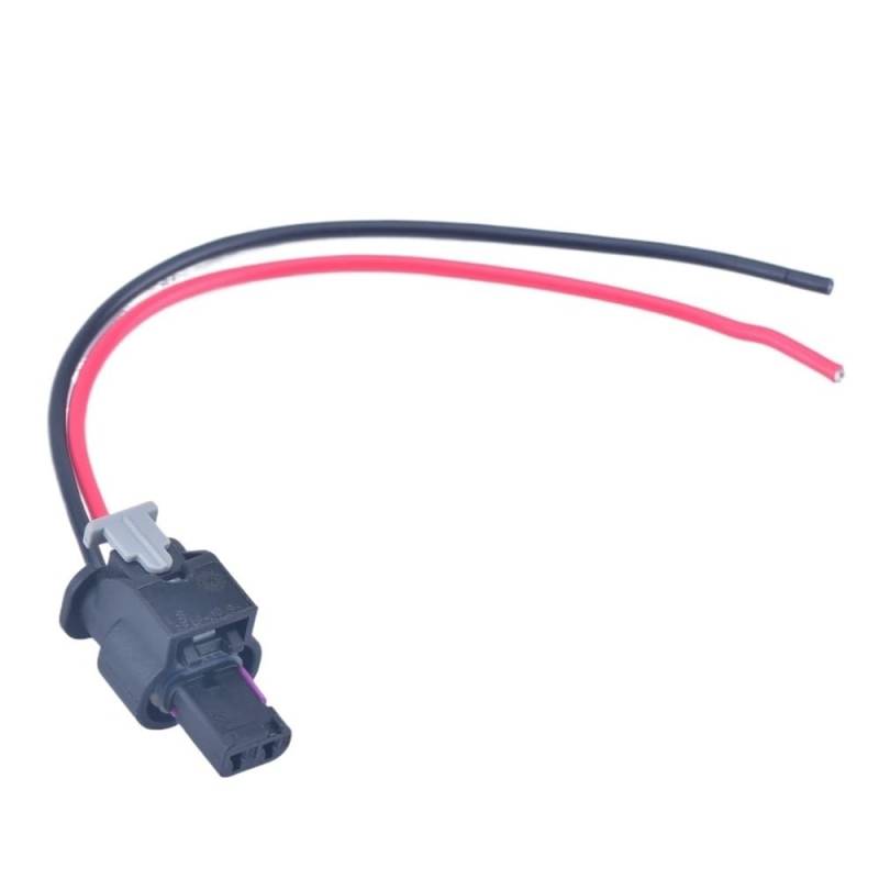 HZSMYXGS 2 Pin Auto Kraftstoff Injektor Anschluss Drähte Wasserdicht Sensor Stecker 0-2112986-1 1-1718643-1 4F0973702 4F0 973 702 Auto Sensorstecker(Female) von HZSMYXGS